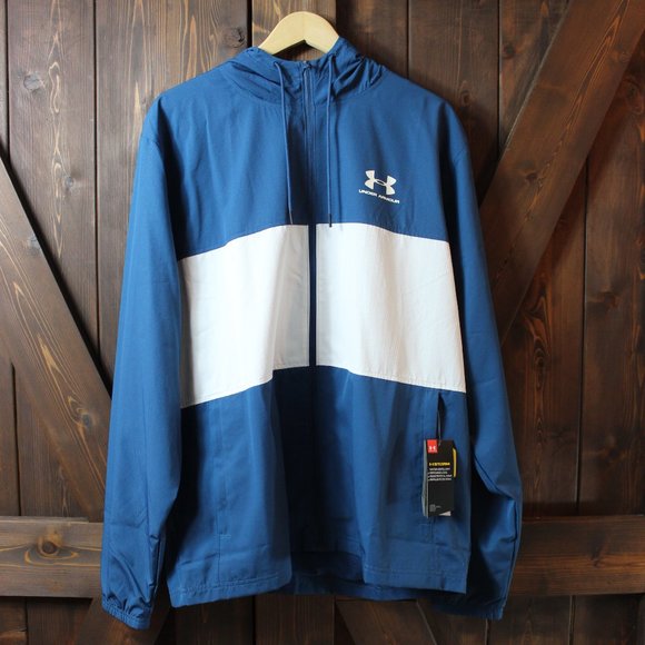 Under Armour Other - Under amour XXL Wind Breaker Blue and White